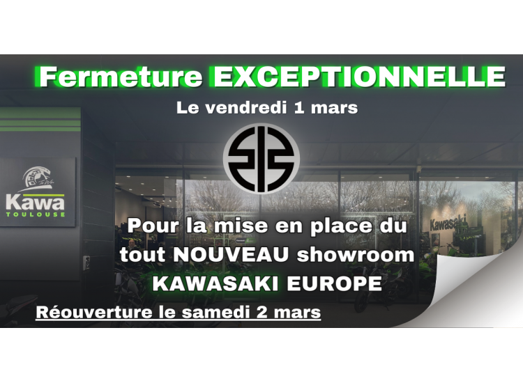 Nouveau showroom Concept Kawasaki Europe