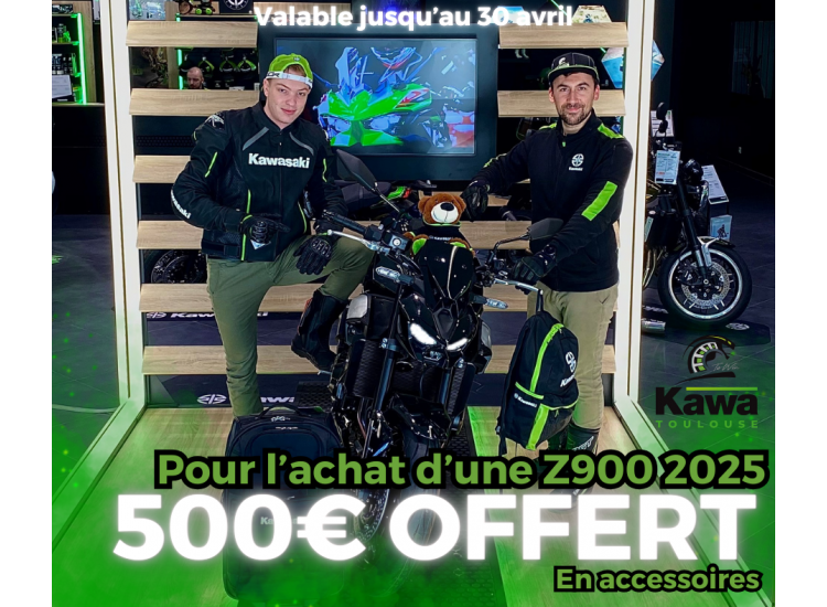 LANCEMENT Z900 - 500€ OFFERT